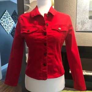 Live A Little Red jacket